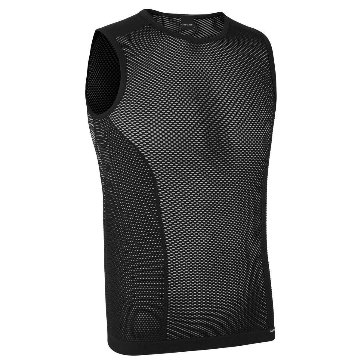 GripGrab PACR Forår-Efterår Ærmeløs Baselayer - Black