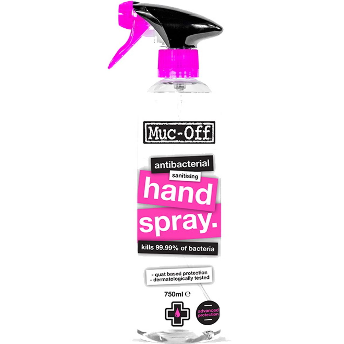 Muc-Off Antibacterial Sanitising Håndsprit - 750 ml