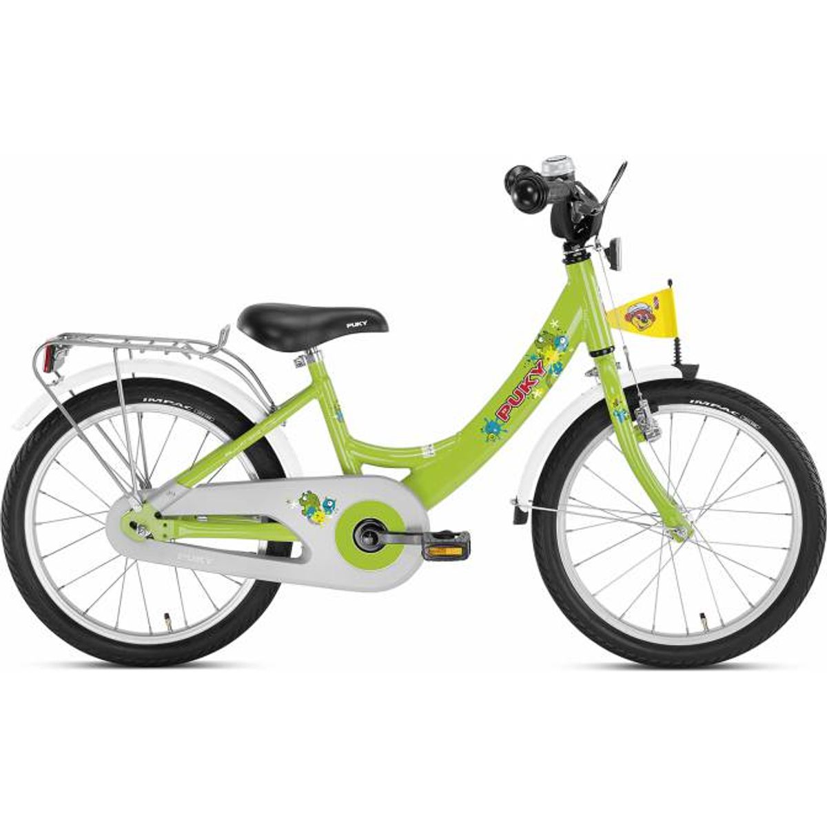 PUKY ZL 18" Alu Børnecykel, Grøn