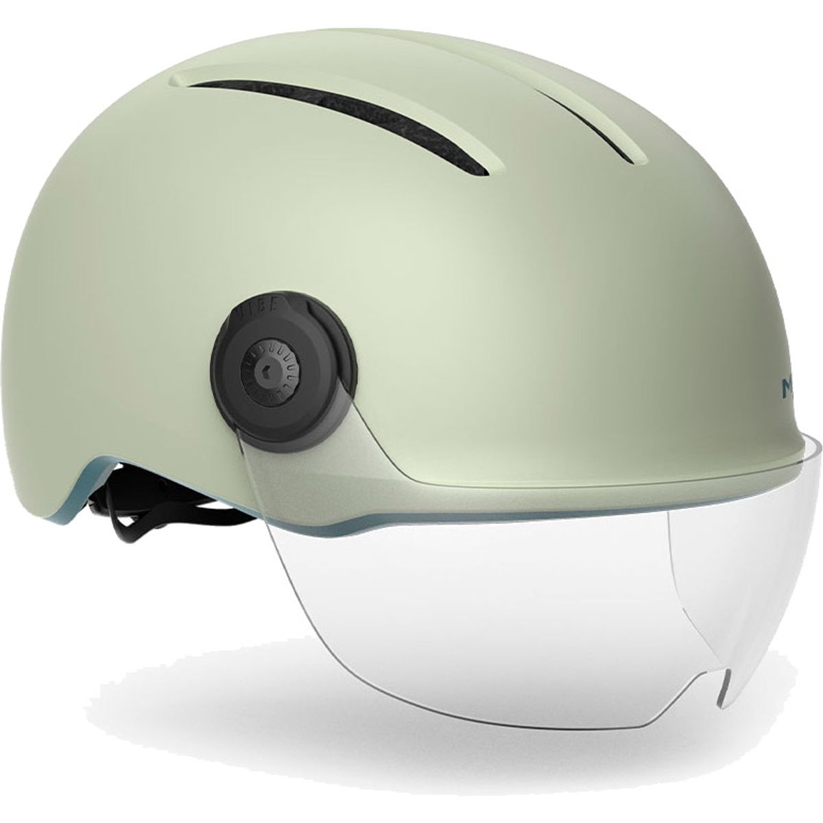 MET Helmet Vibe On MIPS m. LED - Moss Gray/Matt (elcykel hjelm)