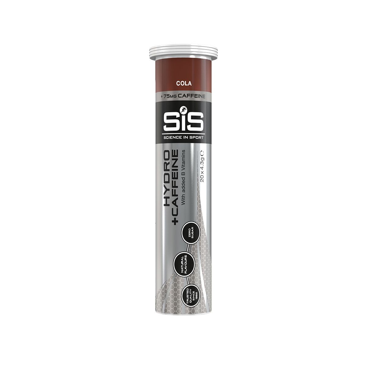 SIS GO Hydro Tabletter Cola + Koffein - 20x4g