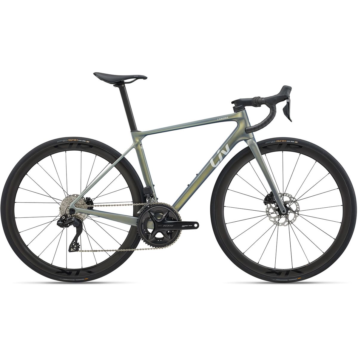 Giant Liv Langma Advanced Pro 1 - Di2 2025 - Grøn