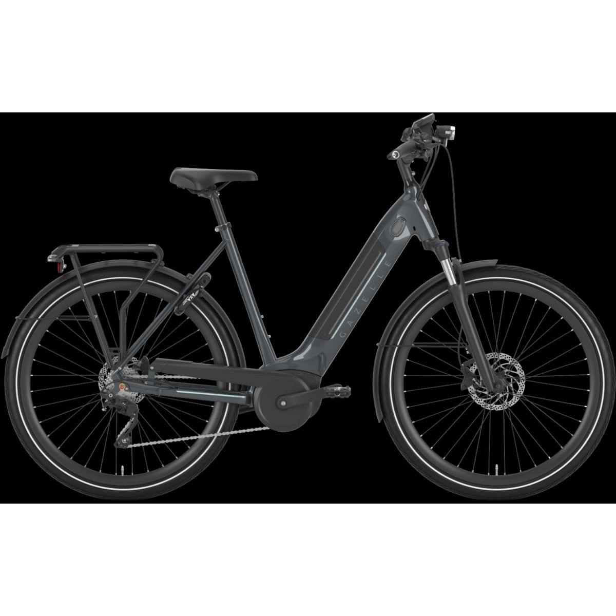 Gazelle ULTIMATE T10 HMB 500wh Dame 2022 - Grå