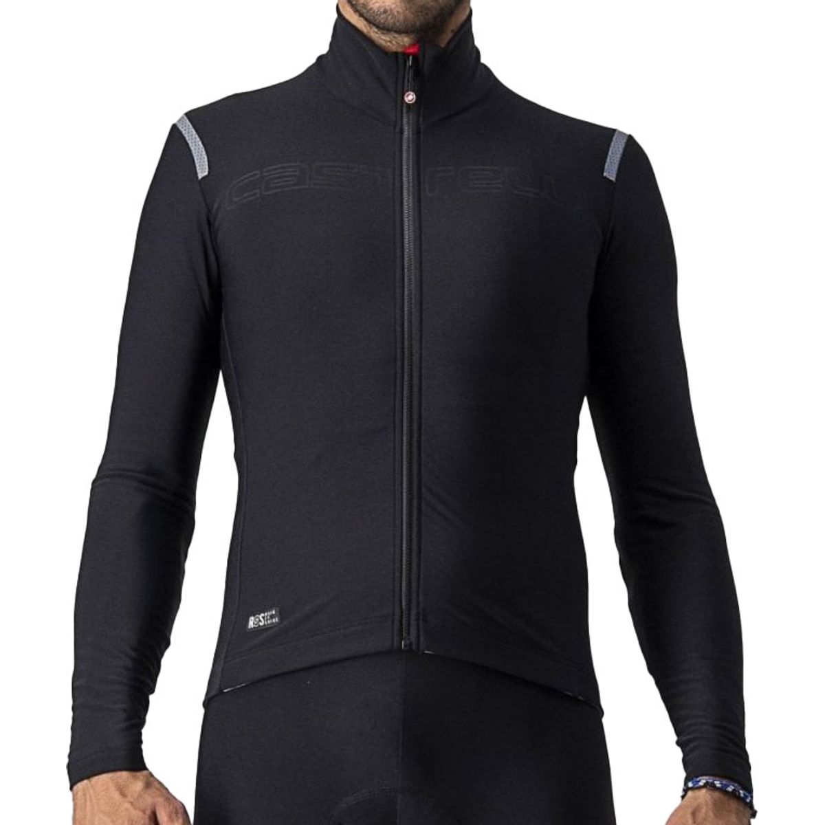 Castelli TUTTO NANO RoS JERSEY Langærmet - Sort