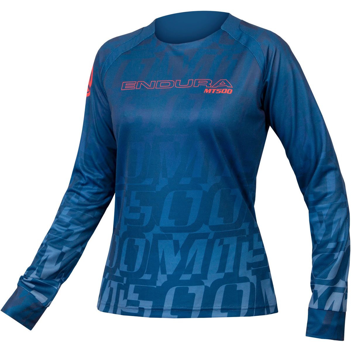 Endura Women's MT500 L/S Print Tee LTD - Blå