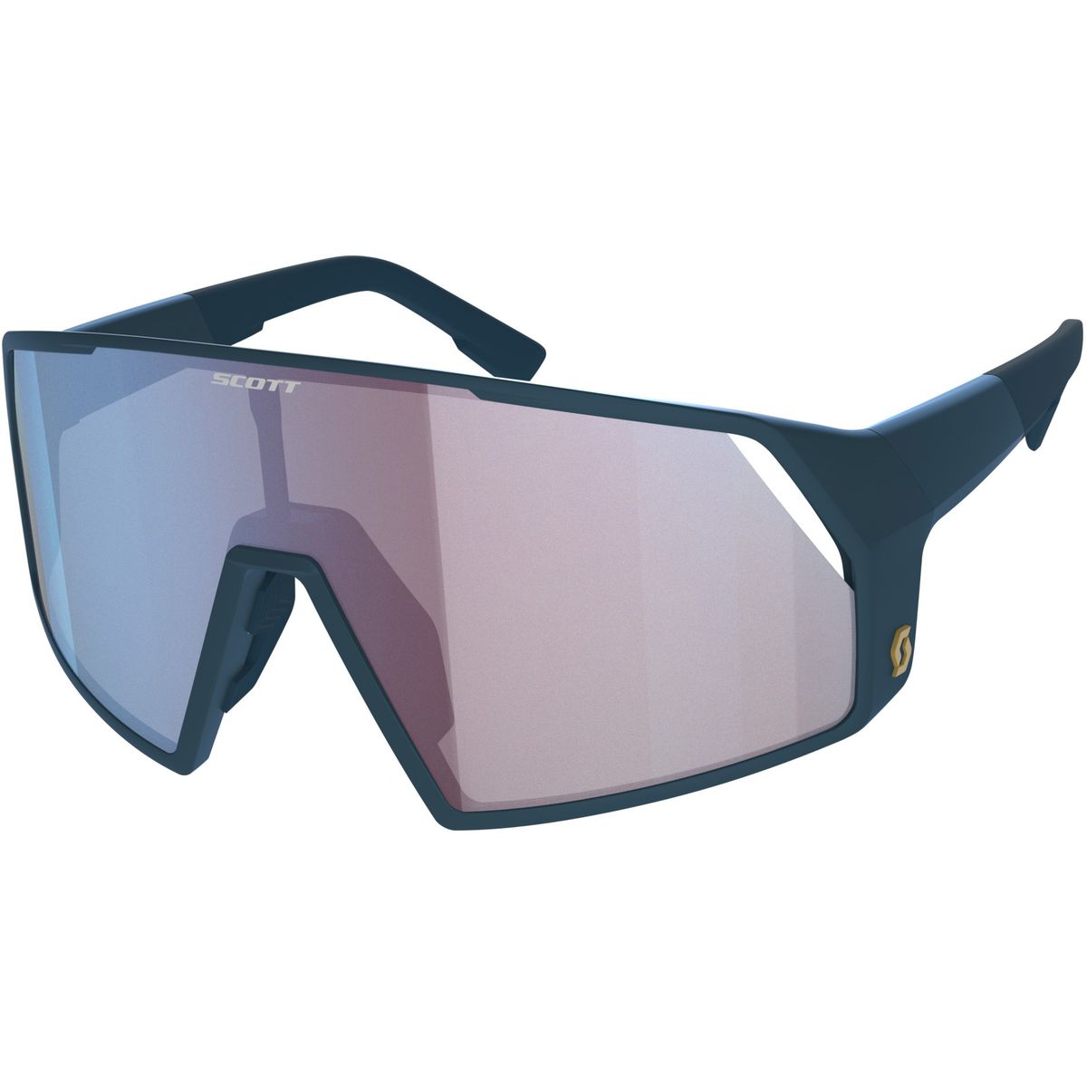 Scott Pro Shield Cykelbrille - Trail Line - Blå/Lilla