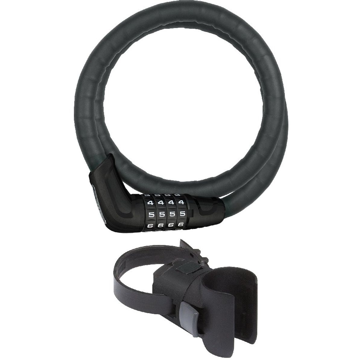 Abus Steel-O-Flex 6615 Tresorflex Combo m/holder, 85cm