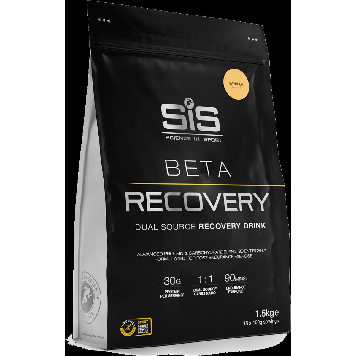 SIS Beta Fuel Recovery Vanilla Powder - 500g