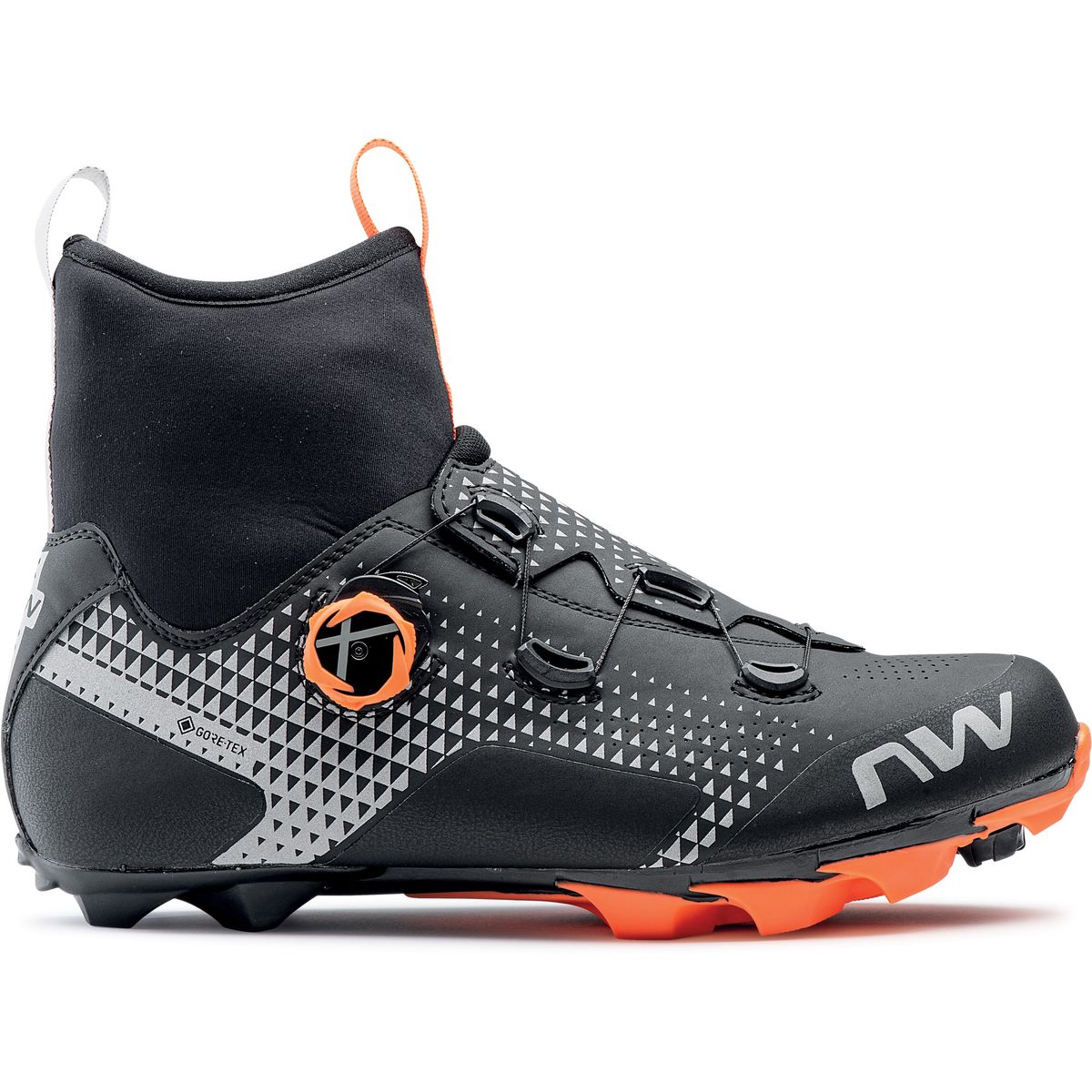 Northwave Celsius XC GTX MTB Vintersko - Sort/Orange