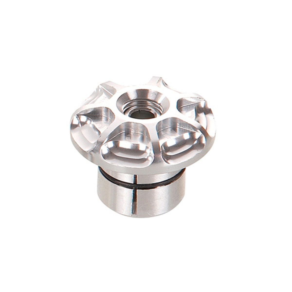 KCNC Closeout Styrpropper / Bar end plugs - Sølv