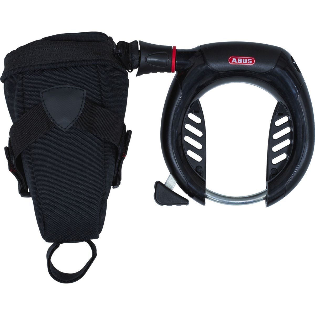 Abus Ringlås 5955 Pro Shield m/kæde 85cm og taske X-PLUS - Sort