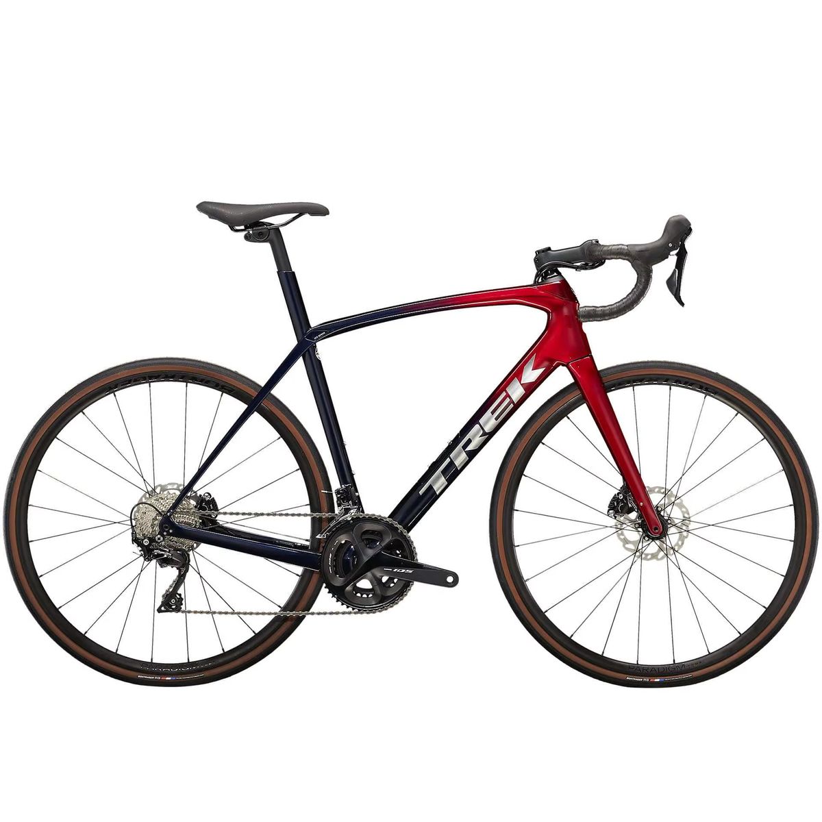 Trek Domane SL 5 - Red/Dark Blue