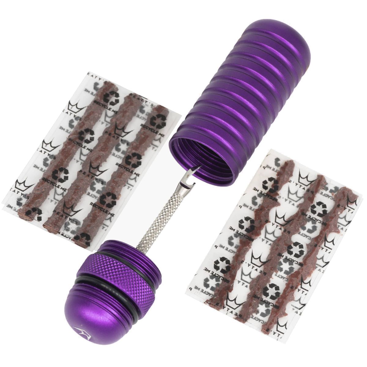 Peaty's Holeshot Tubeless Plugger Kit - Violet