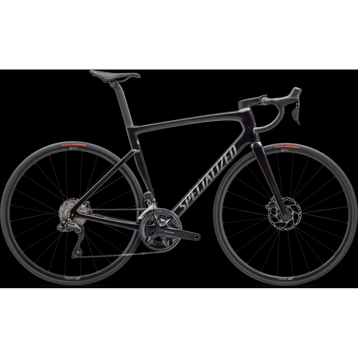 Specialized Tarmac SL7 Comp - Shimano 105 Di2 2024 - Sort