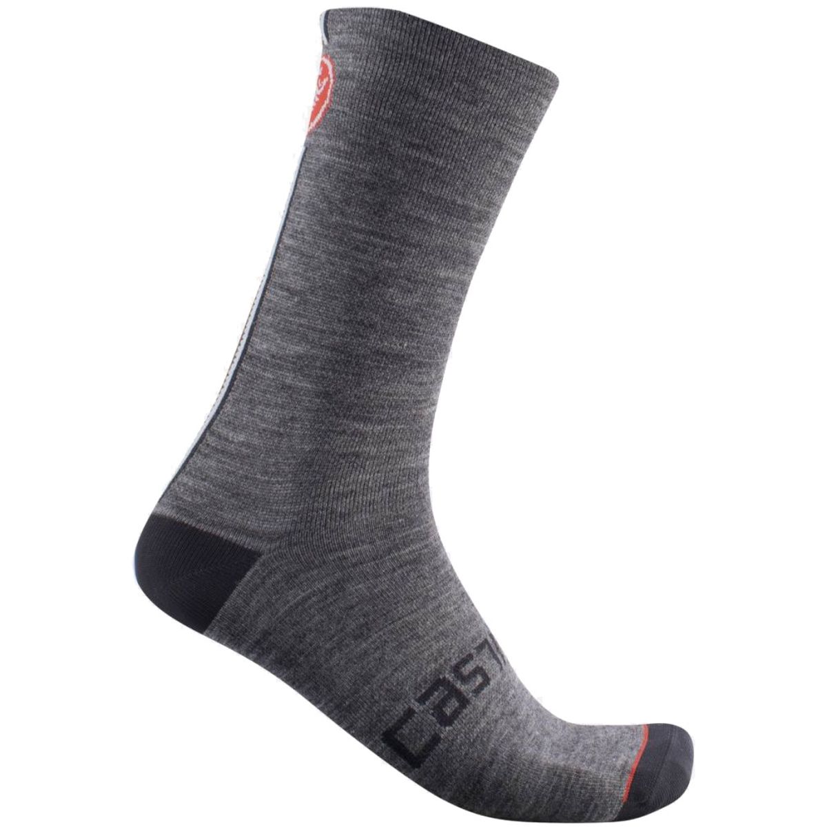 Castelli RACING STRIPE 18 SOCK - Grå