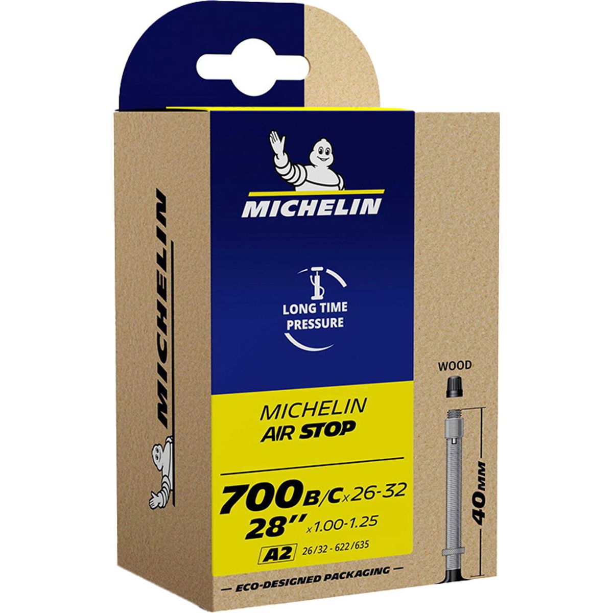 Michelin Airstop Tube 700x26-32c - Dunlop