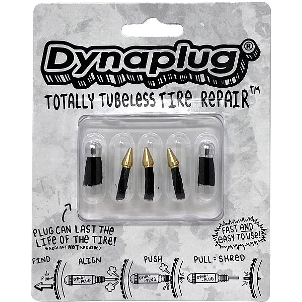 Dynaplug Plug Pack - 3 x Soft Nose and 2 x Mega plugs