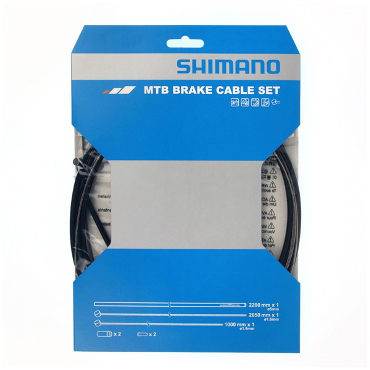 Shimano Bremsekabelsæt MTB Rustfri