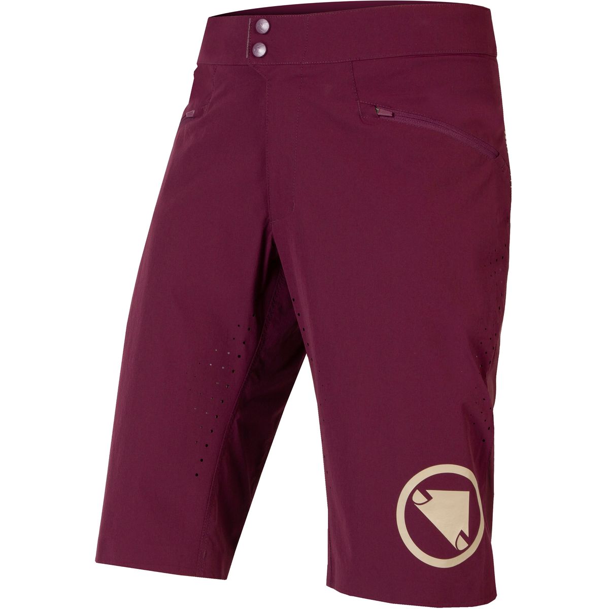 Endura SingleTrack Lite Short - Aubergine