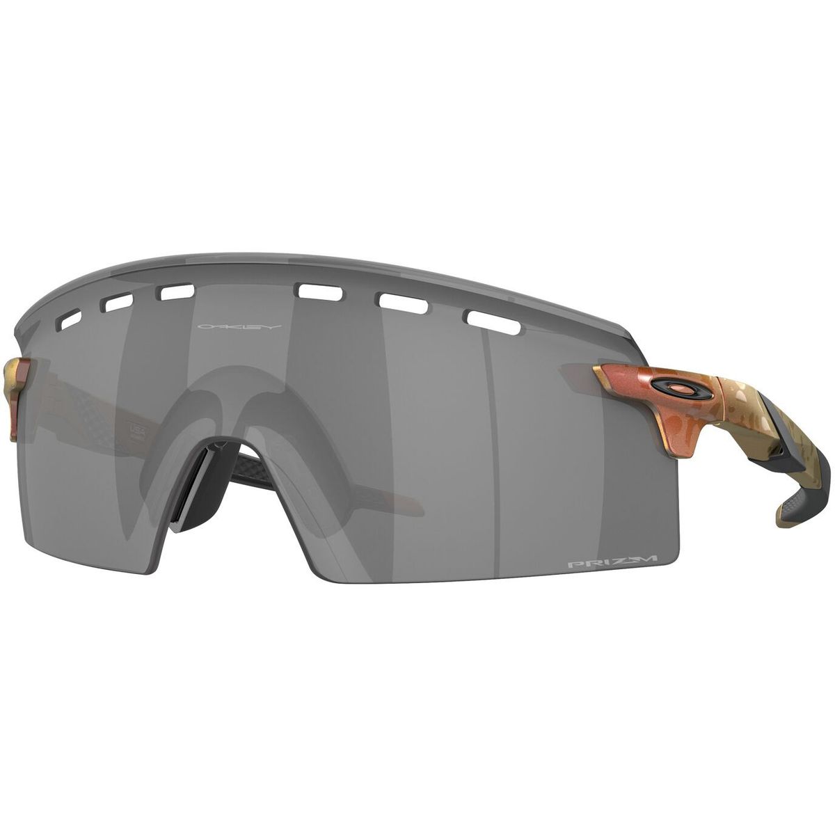 Oakley Encoder Strike Vented - MATTE RED / GOLD COLORSHIFT