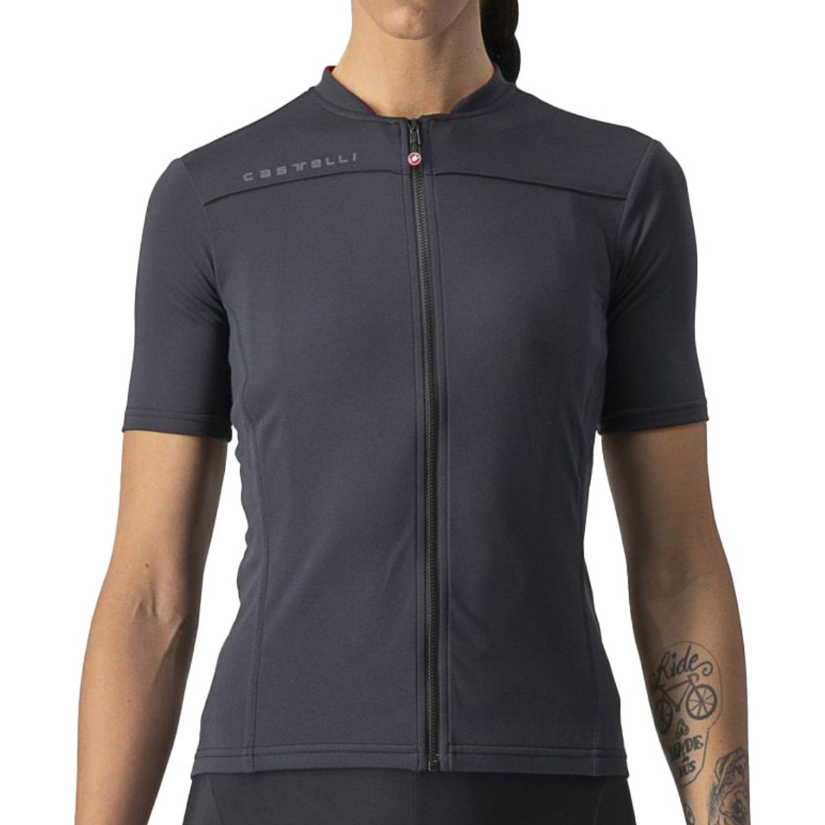 Castelli ANIMA 3 JERSEY - Grå/Sort