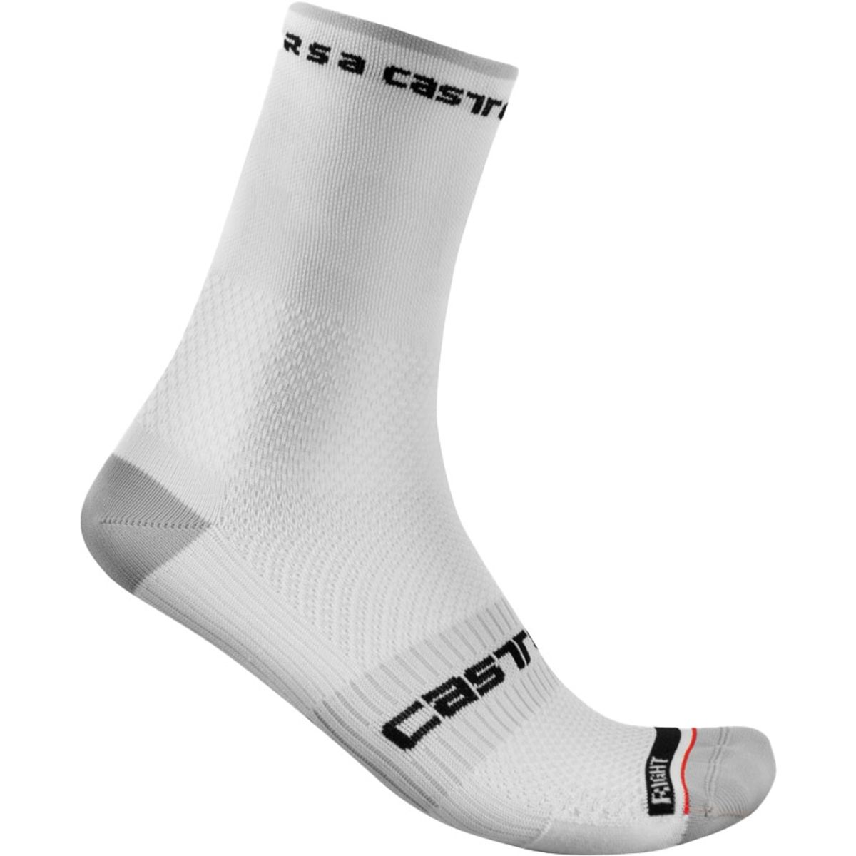 Castelli ROSSO CORSA PRO 15 SOCK - Hvid