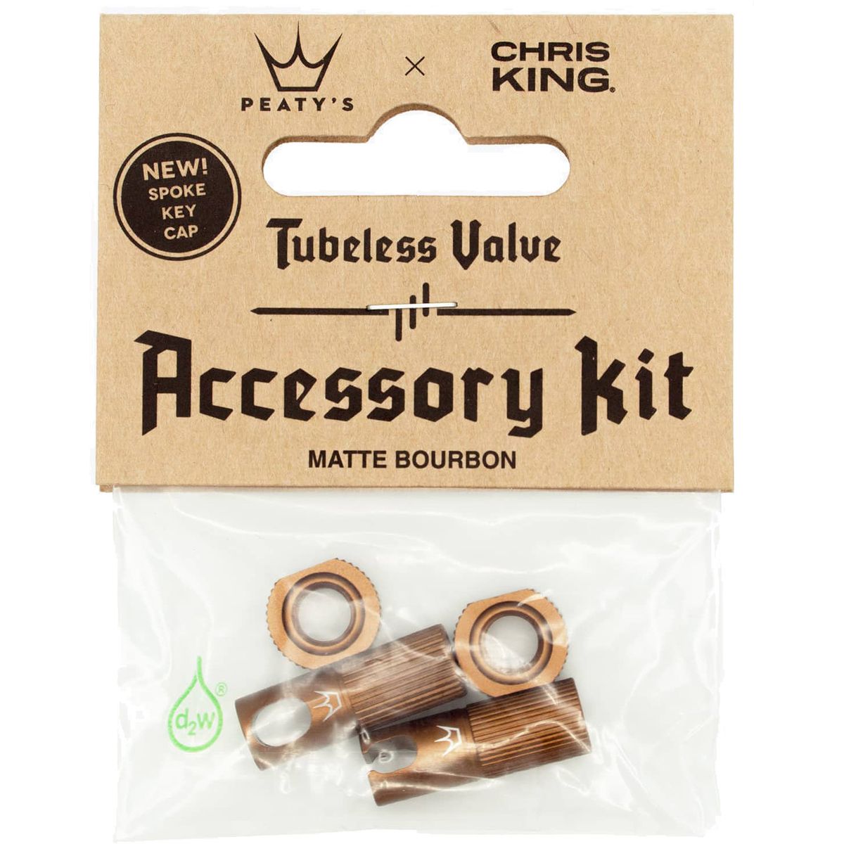 Peaty's x ChrisKing Tubeless Valves Kit - Bourbon