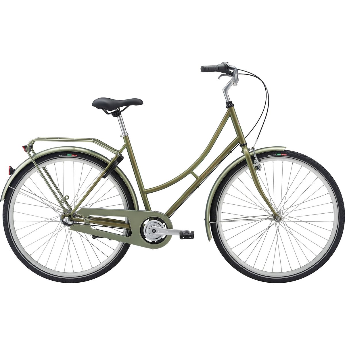 Raleigh Darlington Dame 3g 2023 - Grøn