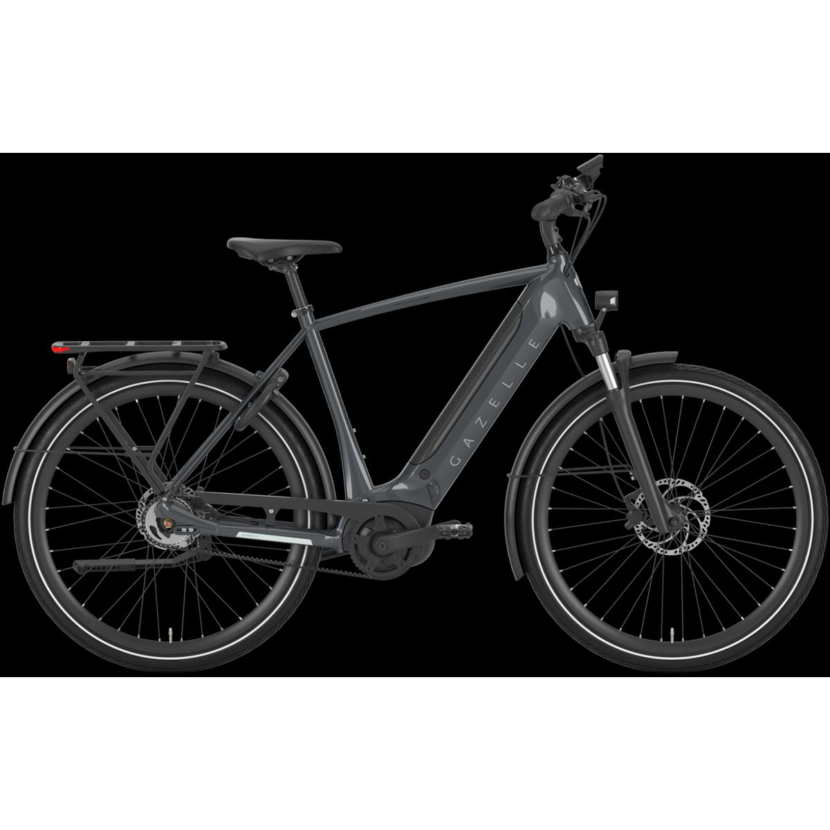 Gazelle Ultimate C5 HMB Herre 2025 - Anthracite Grey