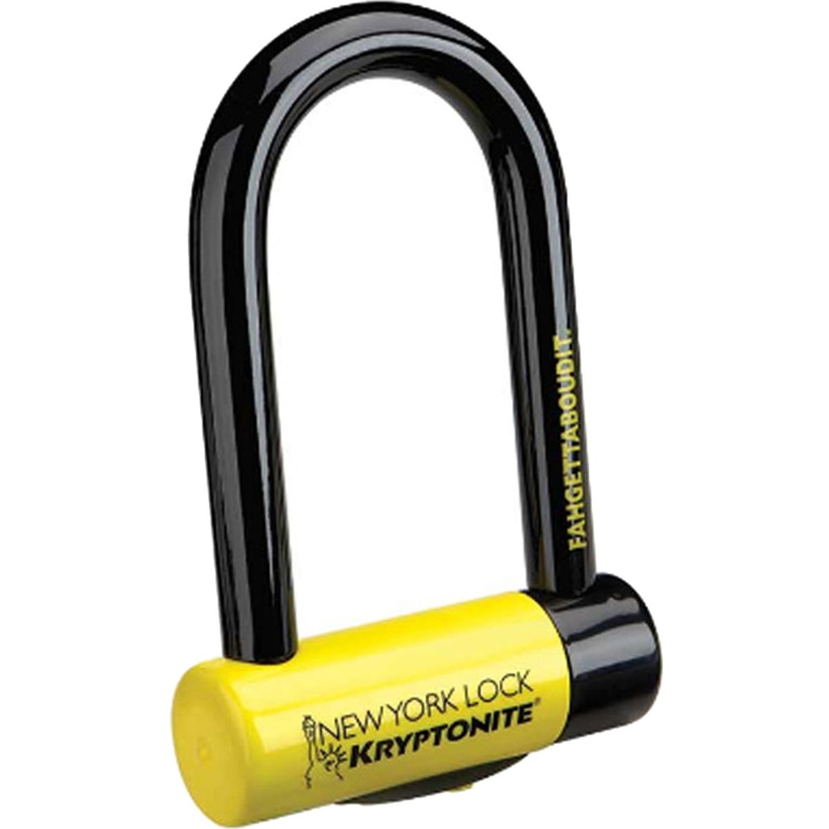 Kryptonite Bøjlelås U-Lock New York "Fahgettaboudit" - 16cm