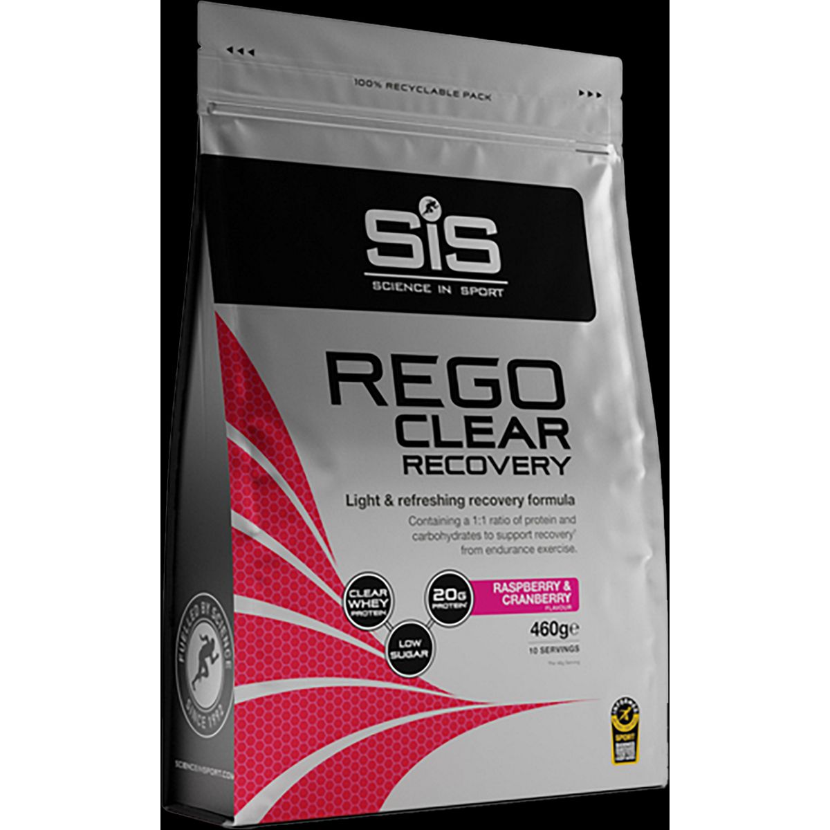 SIS Rego Clear Raspberry & Cranberry Powder - 460g