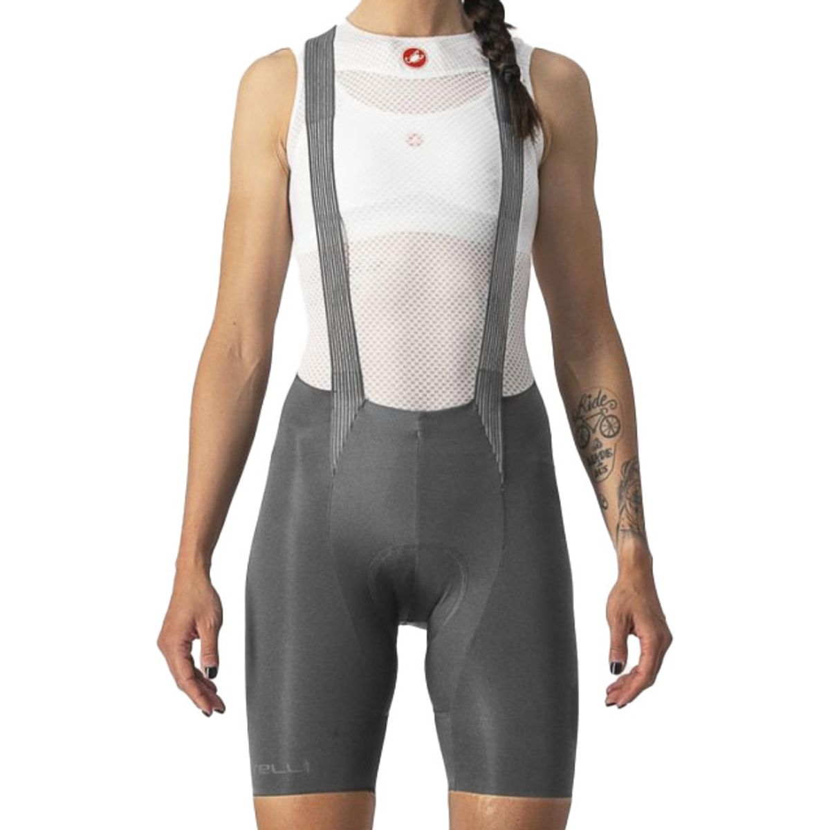 Castelli FREE AERO RC W BIBSHORT Cykelbukser - Grå