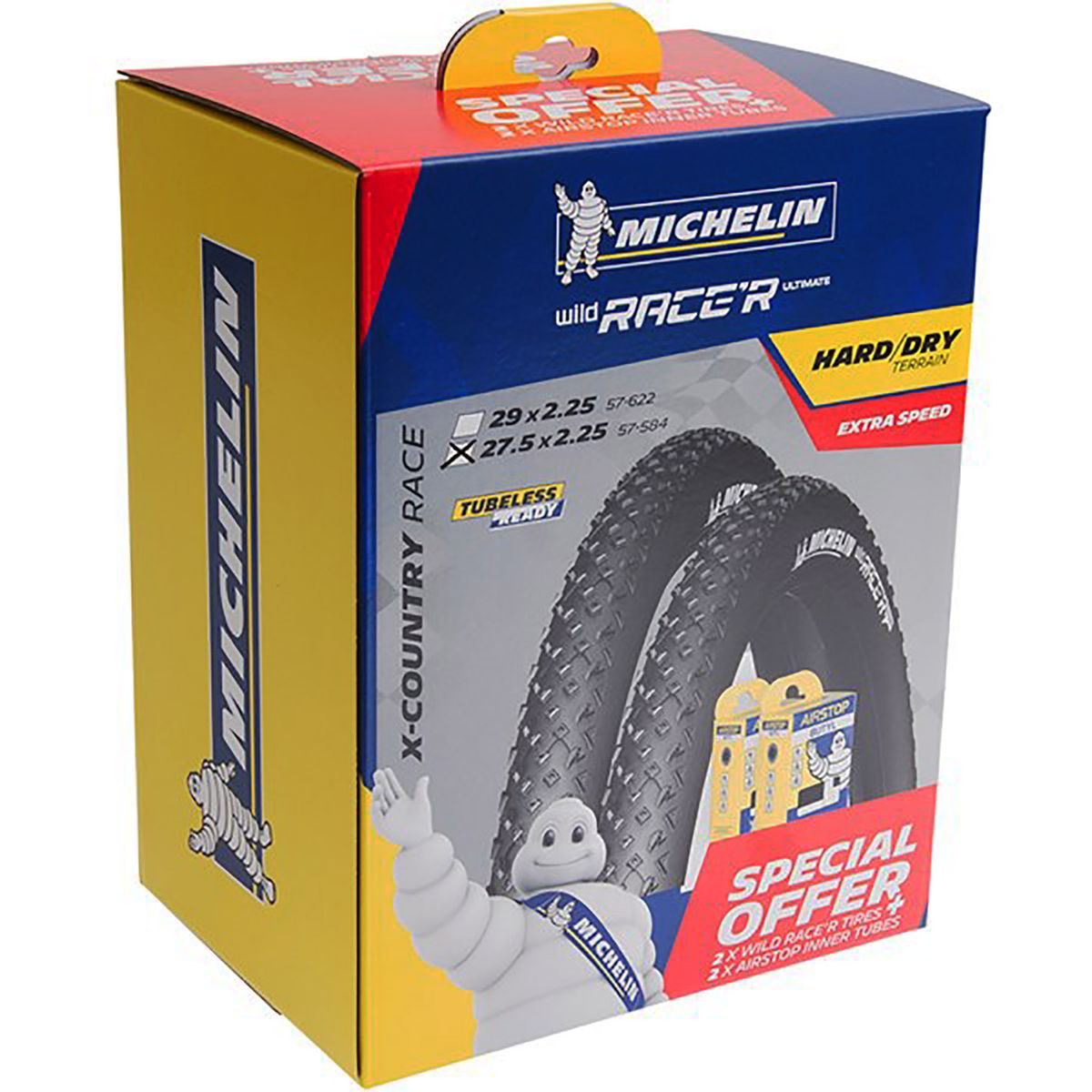 Michelin Wild Race'R MTB Dæk Kit 27.5x2.25 Folding