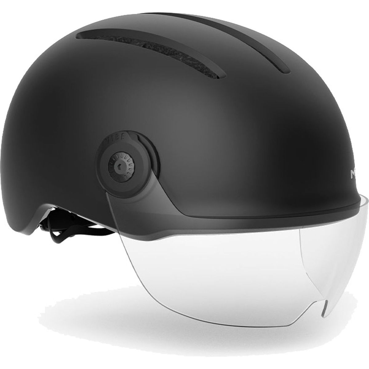 MET Helmet Vibe On MIPS m. LED - Black/Matt (elcykel hjelm)