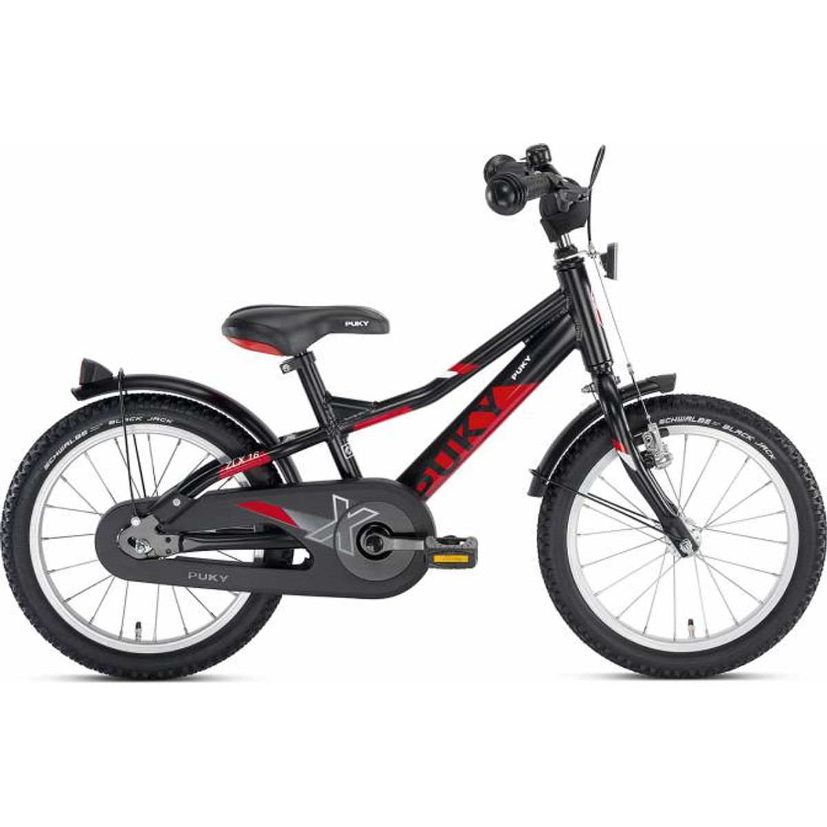 PUKY ZLX 16" Alu Drengecykel, Sort