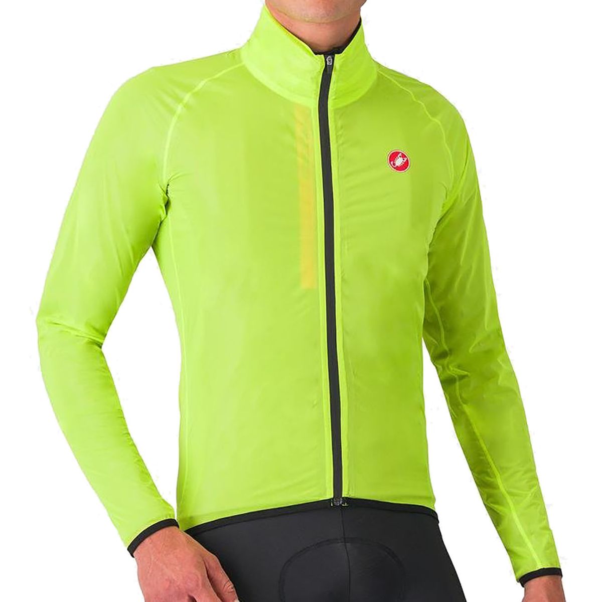 Castelli SQUALL SHELL JACKET - Lime/Sort