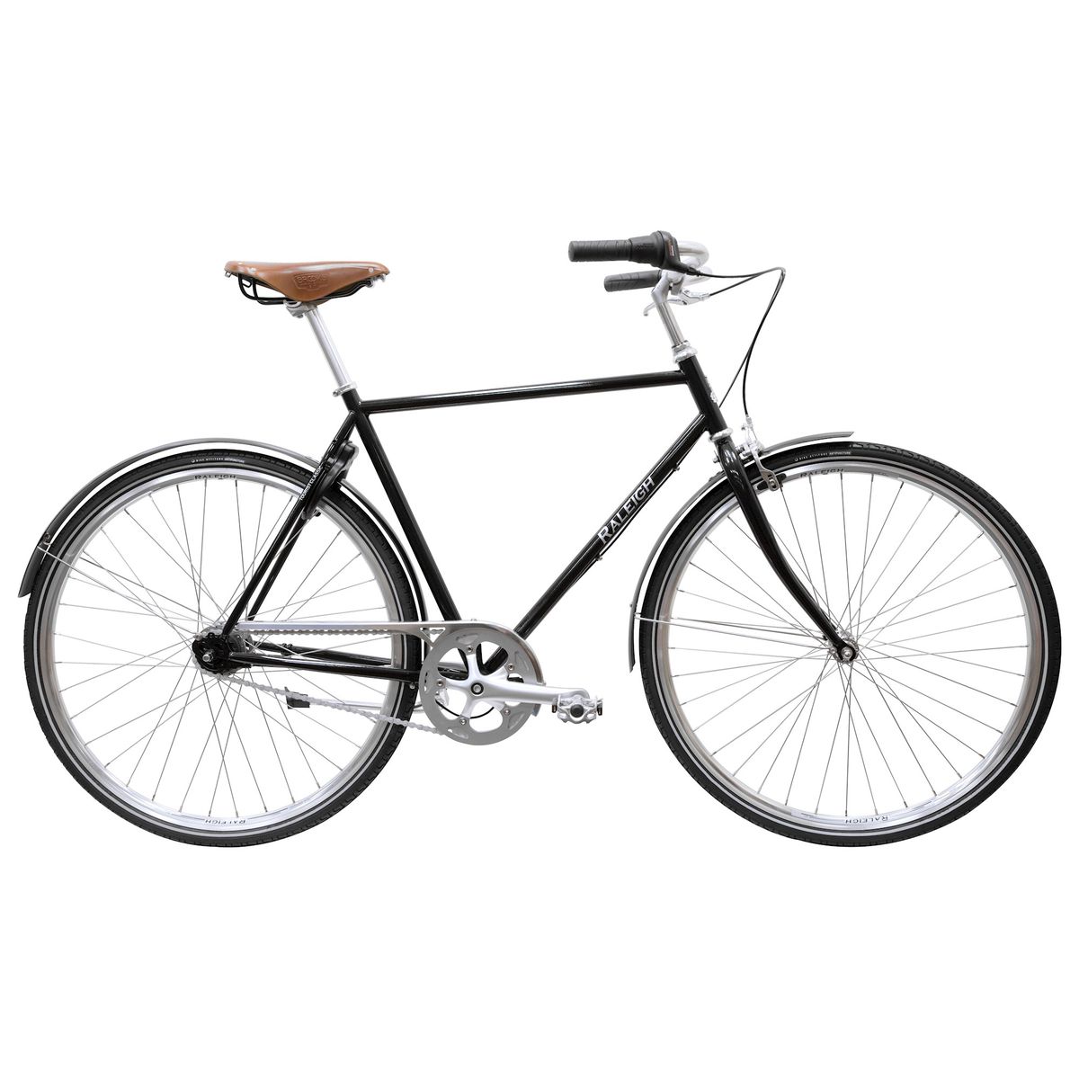 Raleigh Tourist Classic Herre 7g 2023 - Sort