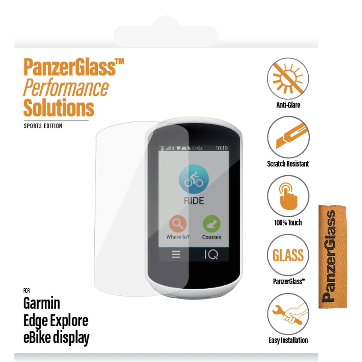 Panzerglass Garmin Edge Explore Anti-Glare beskyttelselsglas