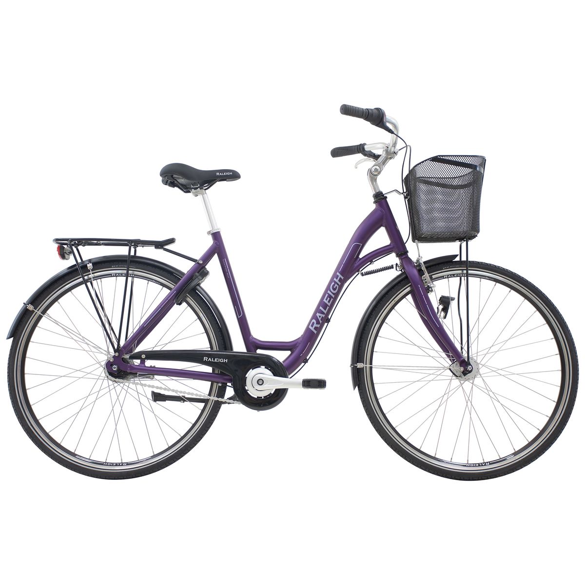 Raleigh Shopping Alu Dame 7g 2023 - Lilla