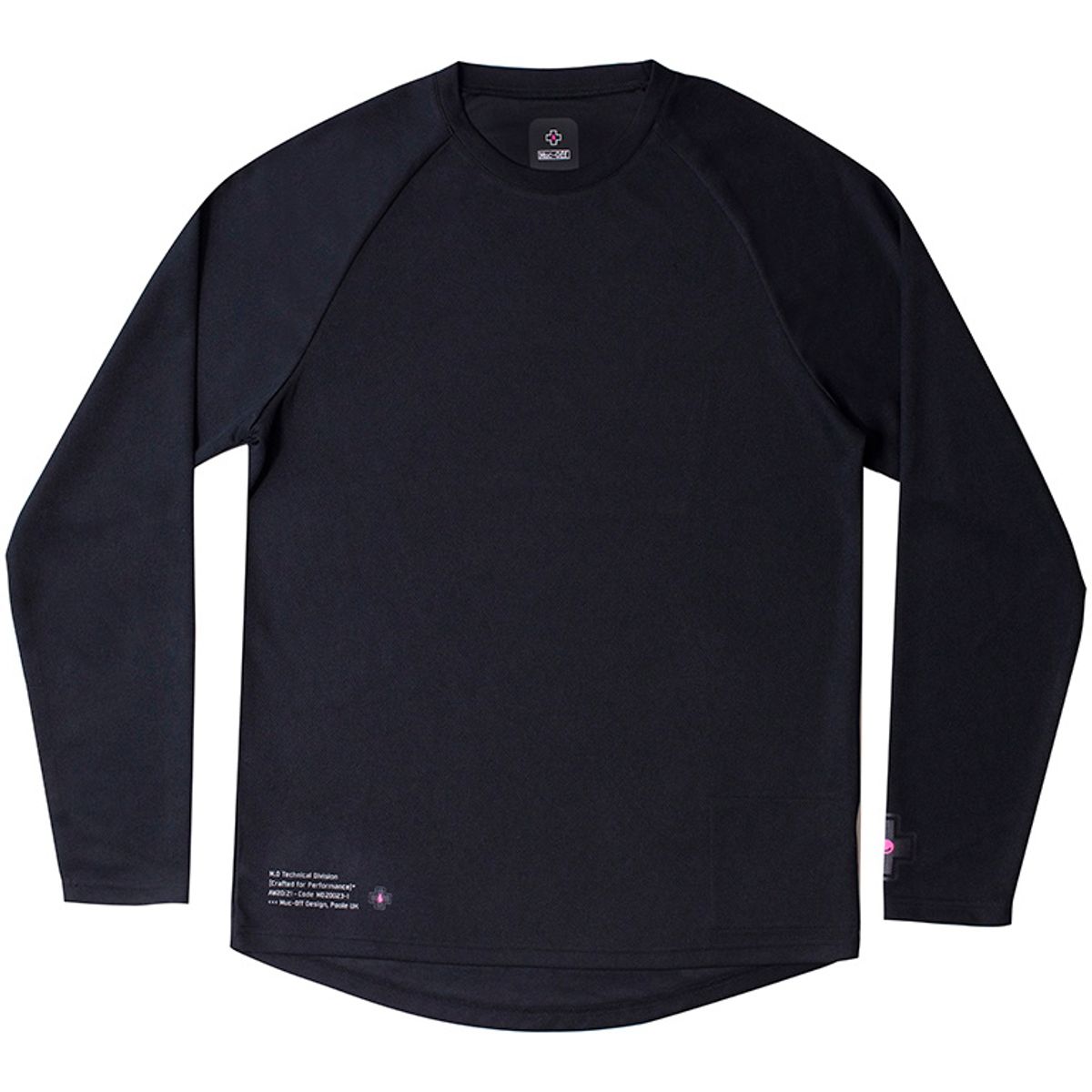 Muc-Off Riders Jersey - Long Sleeve - Sort