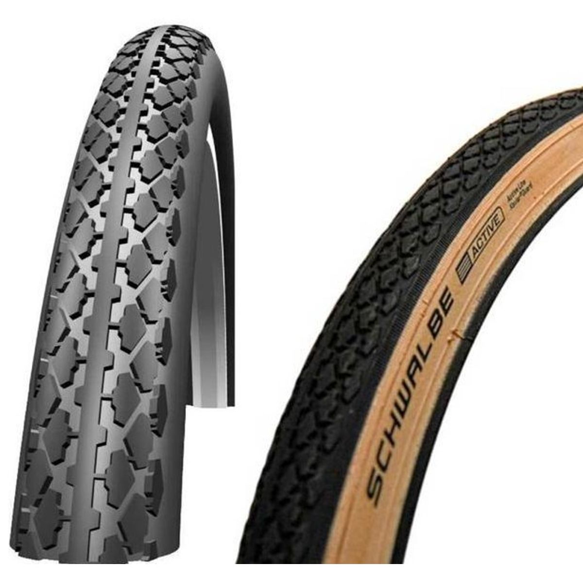 Schwalbe Standard Dæk 27 x 1 1/4 (28/32-630)