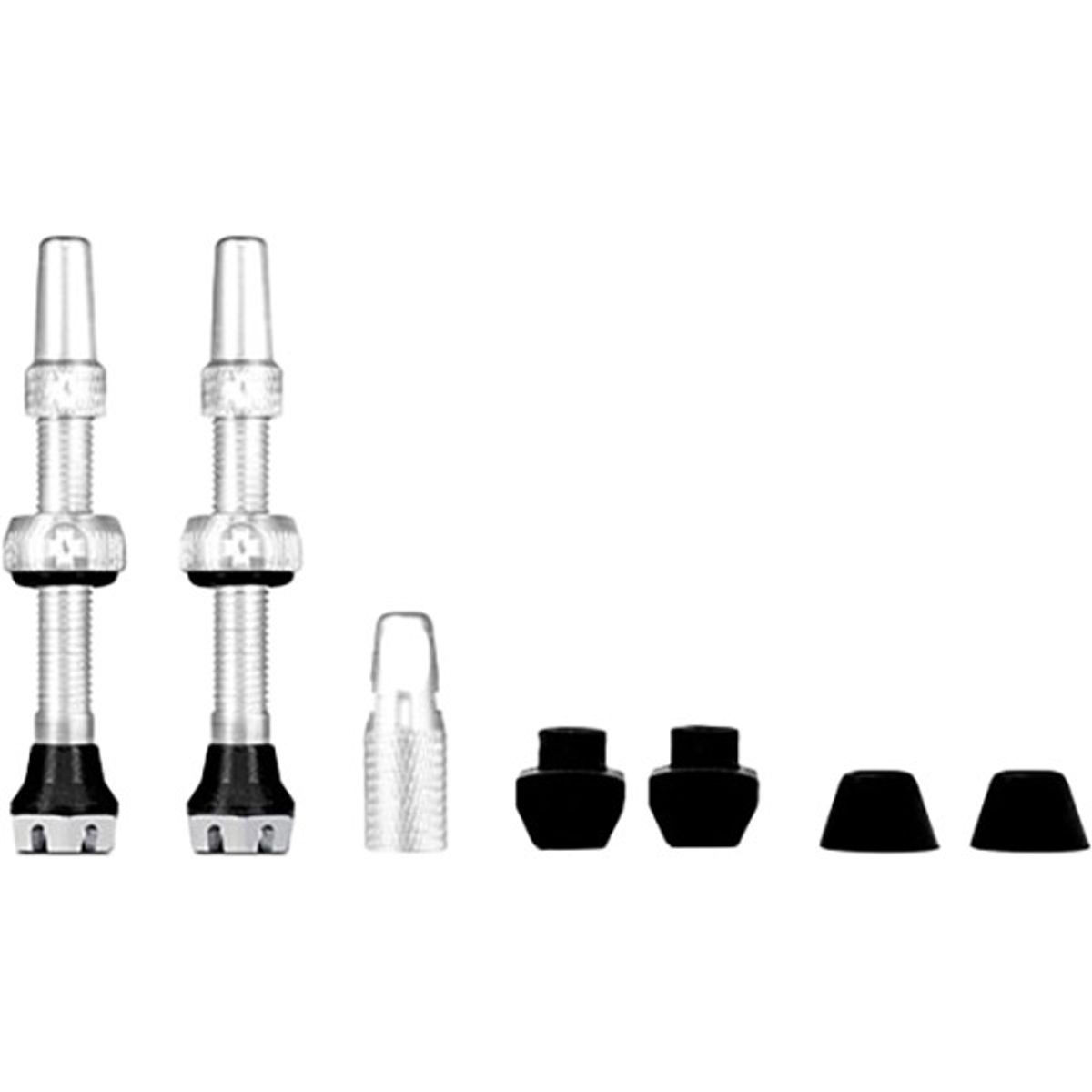 Muc-Off Tubeless Valve / Ventil Kit v2.0 - 44 mm - Silver