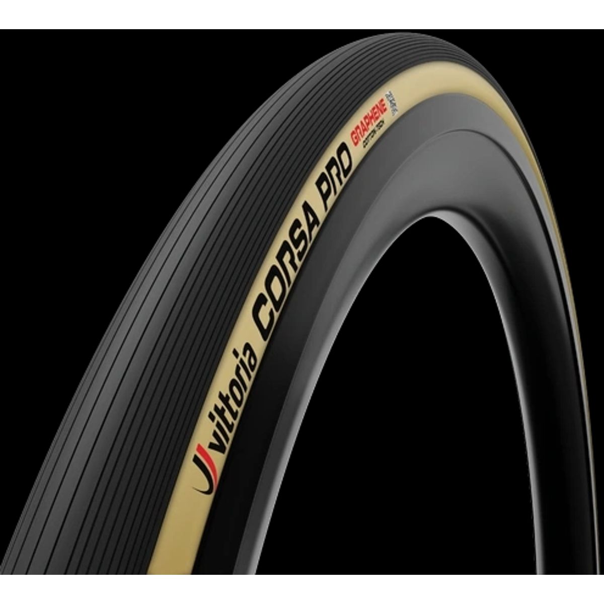 Vittoria Road Corsa Pro Tubeless Ready 700x24/26/28/30/32 - Brun