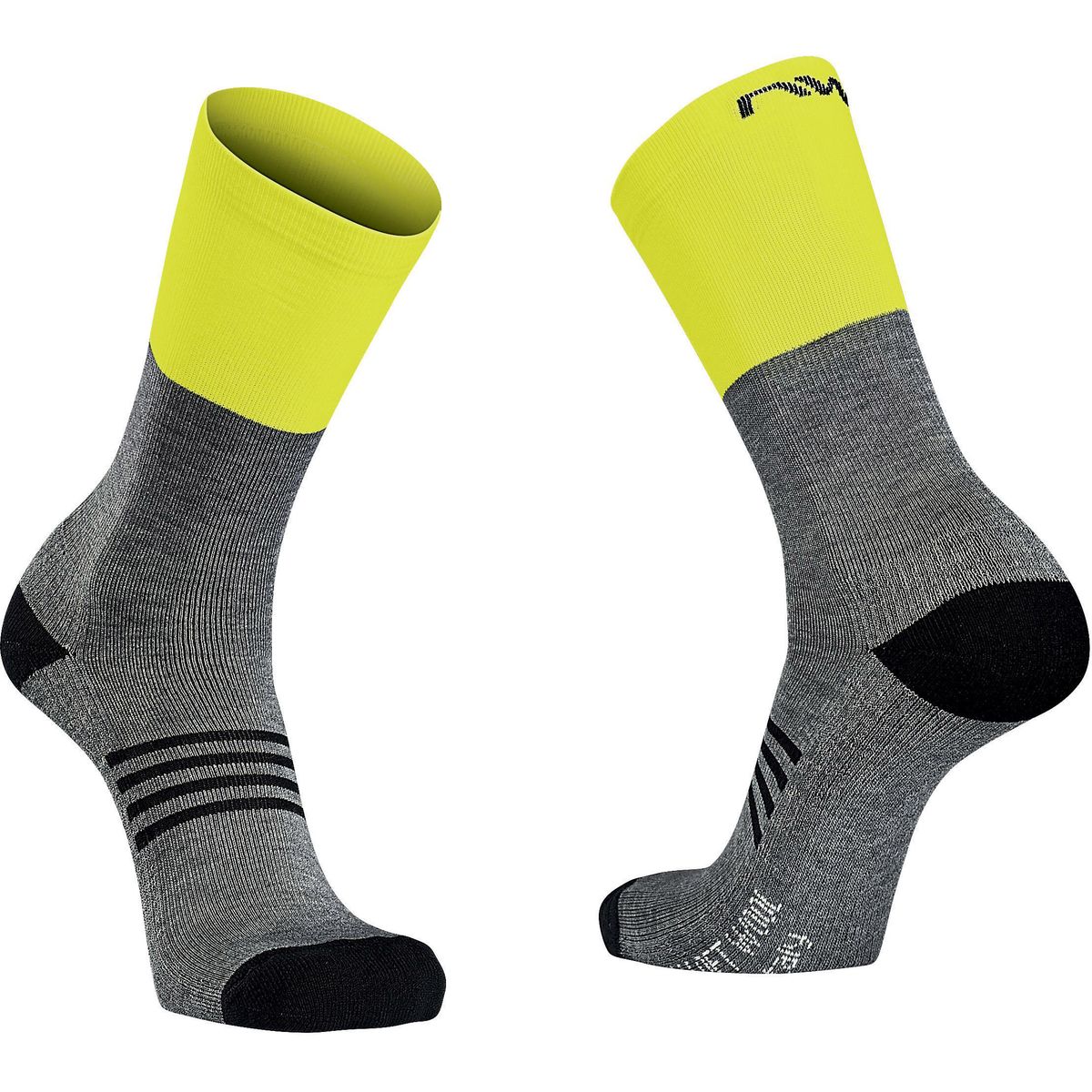 Northwave EXTREME PRO High Sock - Grå/Gul