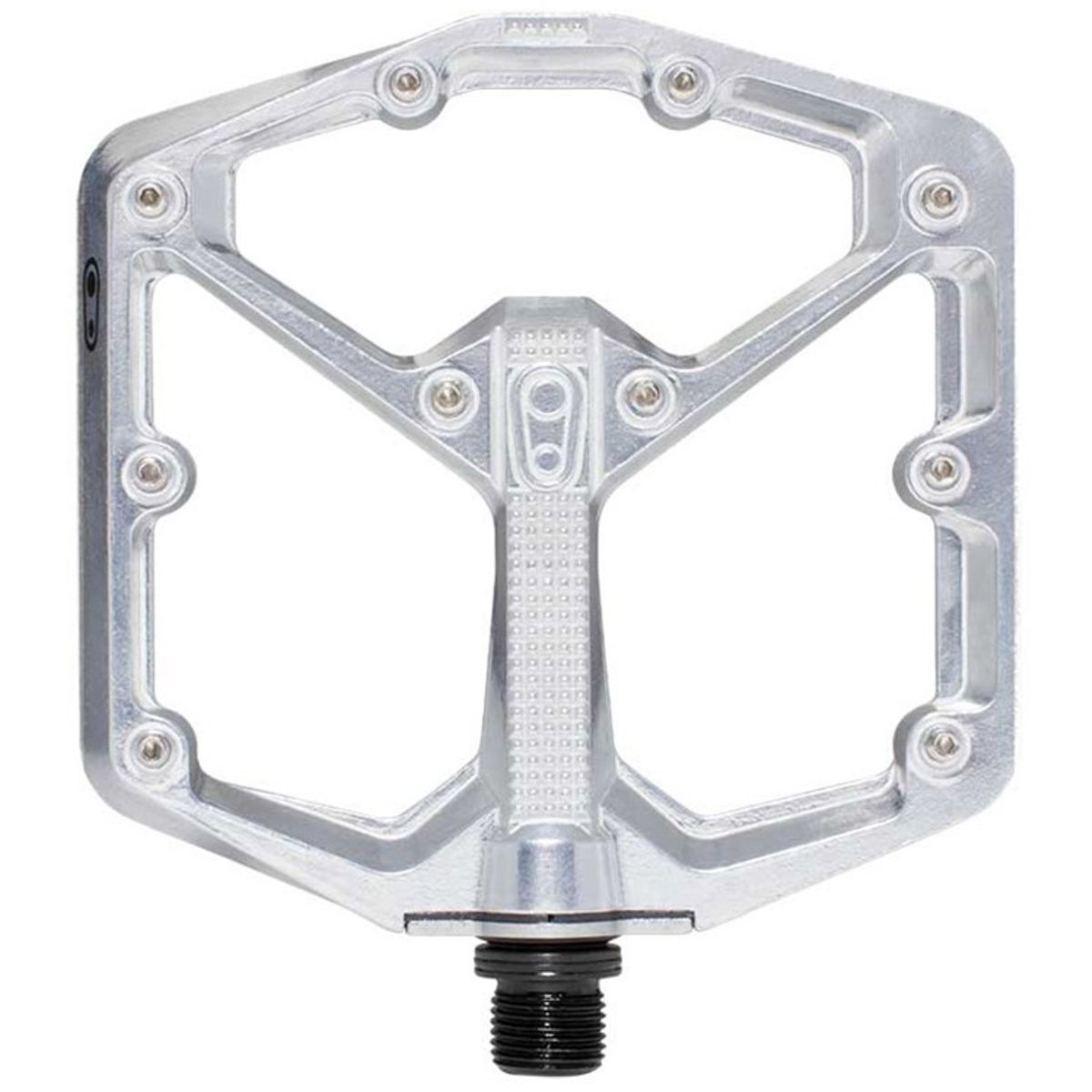 CrankBrothers Pedal Stamp 7 - Large - Polish Silver