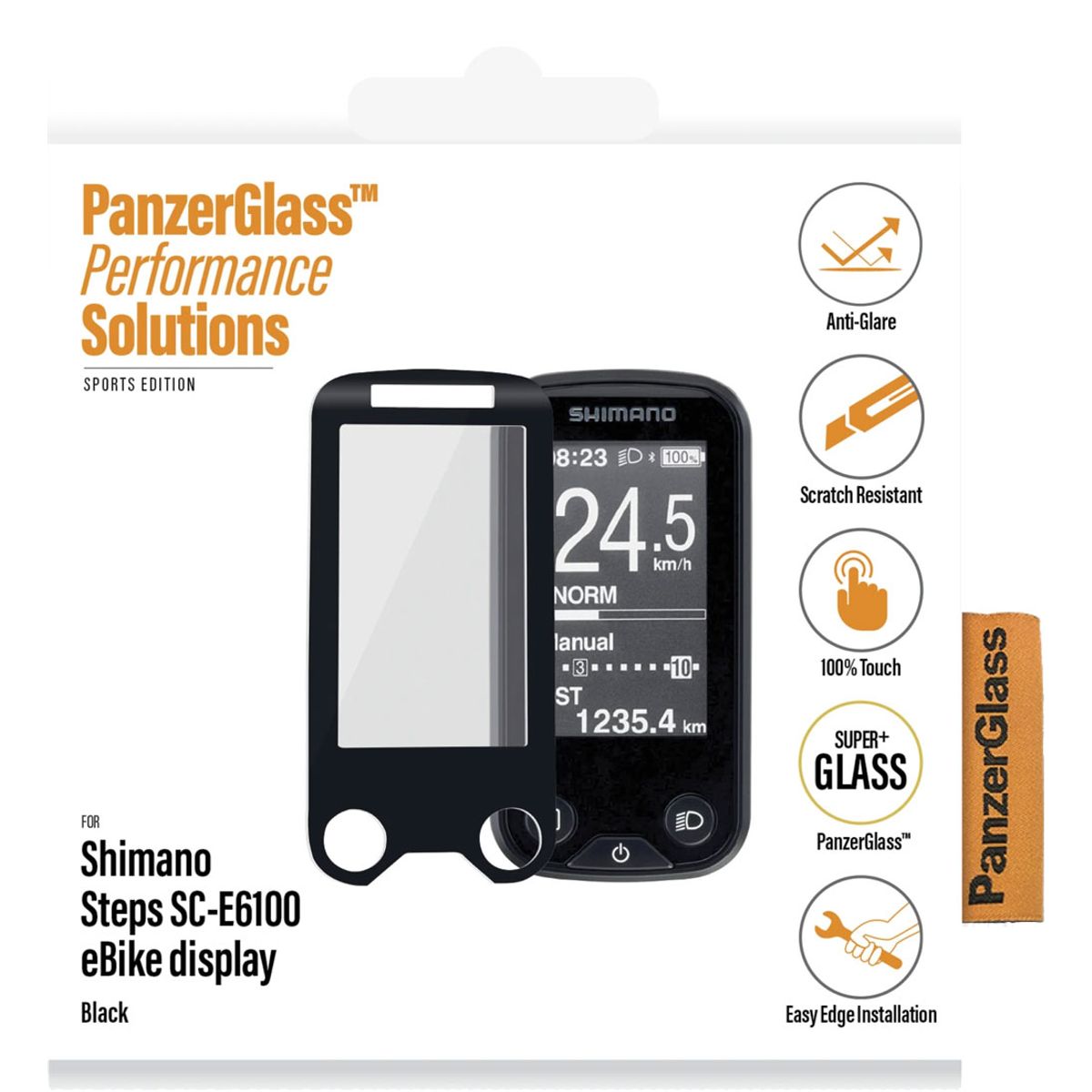 Panzerglass Shimano Steps E6100 Anti-Glare beskyttelselsglas