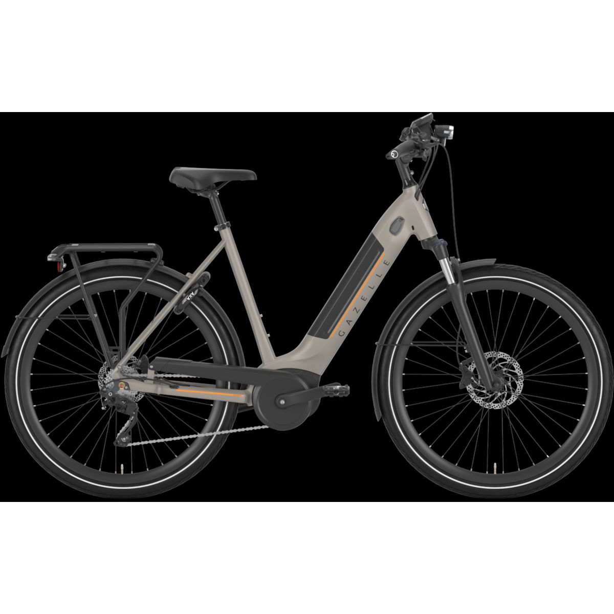 Gazelle ULTIMATE T10 HMB 500wh Dame 2022 - Grå