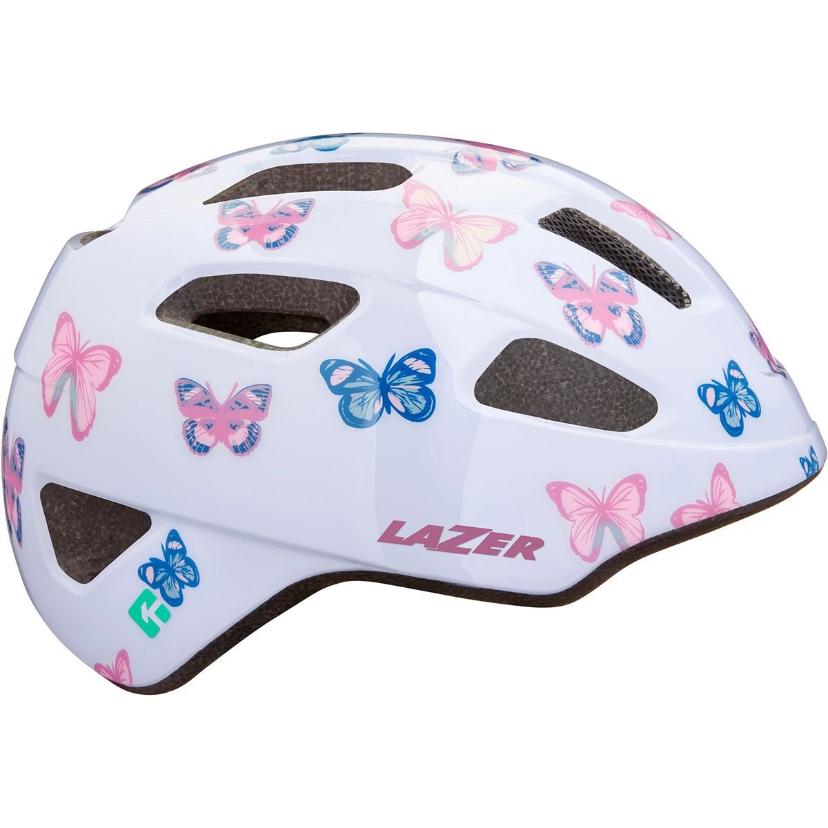 Lazer Nutz Kineticore "Green Buckle" cykelhjelm - Butterfly