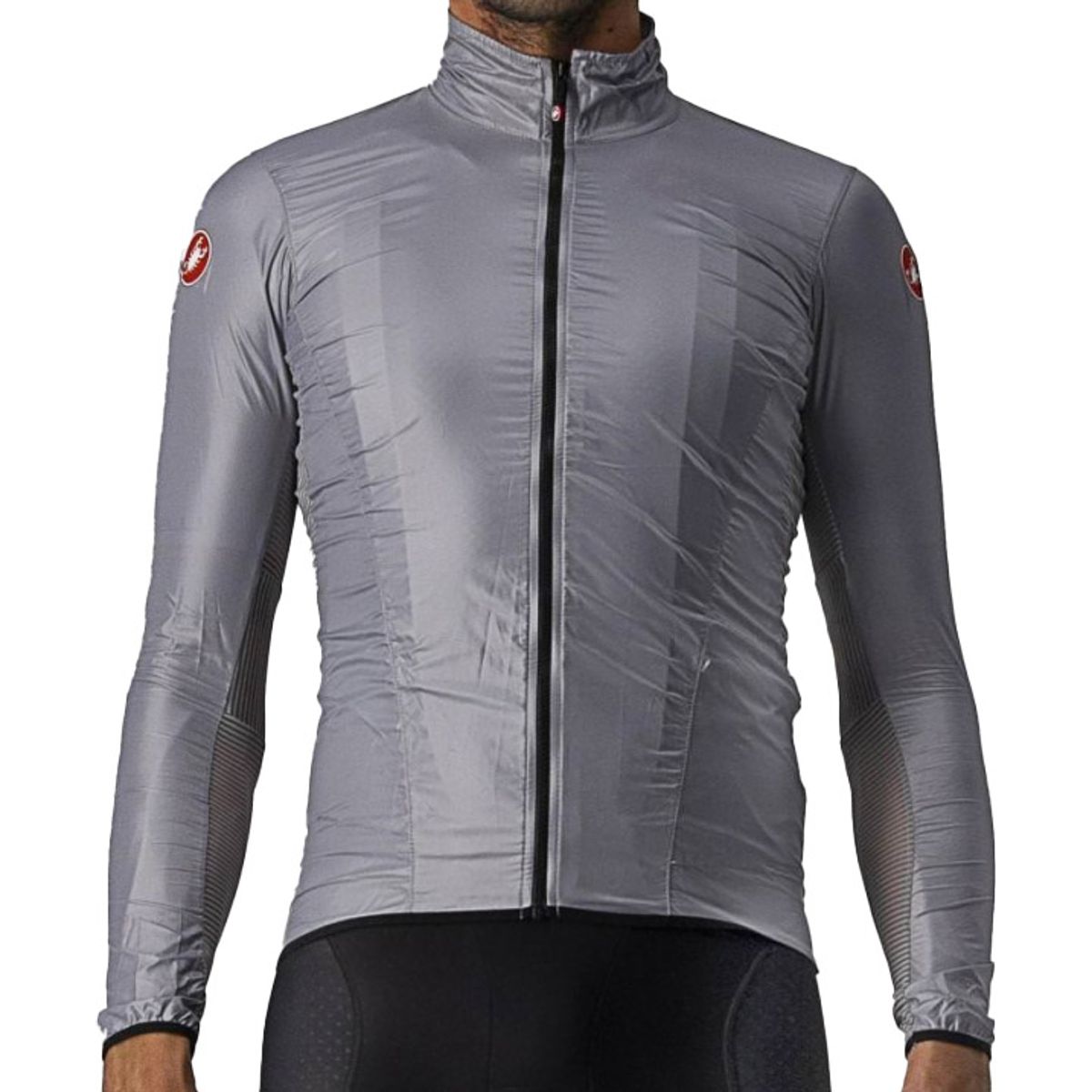 Castelli ARIA SHELL JACKET Vindjakke - Lysegrå