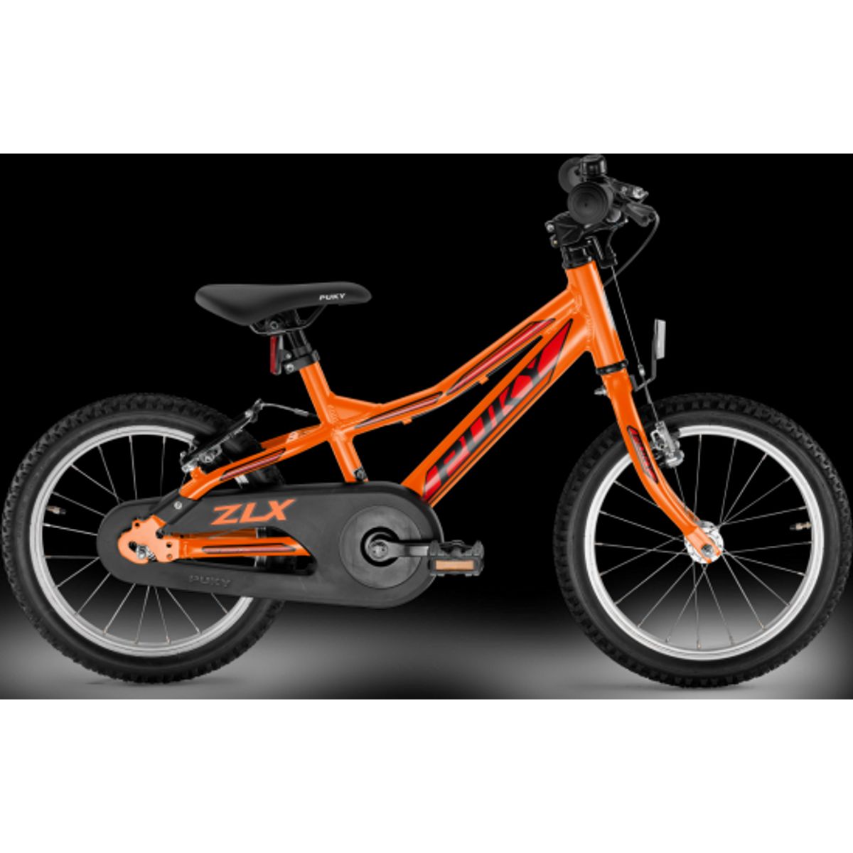 PUKY ZLX 16" 1F Alu Drengecykel, Orange